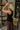 Erika Black Pleated Tank Top - side view