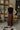 Fallon Brown Suede Midi Skirt - full body back view
