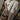 Heidi White Duck Short Sleeve Cardigan - angled front view