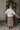 Heidi White Duck Short Sleeve Cardigan - full  back view