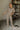 Hadley Brown & Beige Striped Pants - full body front view