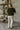 Saylor Olive & Cream Knit Top - Full Body Back