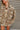 Emery Brown & Beige Camo Denim Jacket - Detailed front view 