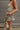 Emery Brown & Beige Camo Denim Skirt -side