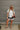 Hayden Black & Lace Shorts - Full body Front