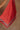 Kendra Red Star Print Satin Scarf - close up 