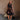 Monroe Black & Rust Floral Mini Dress - Full body front 