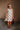 Birdie Cream & Brown Polka Dotted Mini Dress - front view 