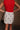 Maren Cream & Black Polka Dot Skirt - close up back view 