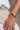 Fearfully And Wonderfully Made Bangle - silver - on wrist