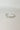 Your Are Loved Bangle - silver - flat lay front view