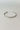 Let God Bangle - silver - flat lay close up