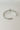 With God All Things Are Possible Bangle - gold - flat lay side close up