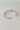 Be Strong And Courageous Bangle - silver - flat lay side view