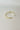 With God All Things Are Possible Bangle - gold - flat lay side view