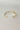 Fearfully And Wonderfully Made Bangle - gold - flat lay back