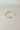 She Is Clothed With Strength And Dignity Bangle - gold - back view flat lay