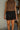 Lila Black Lace Trim Shorts - close up