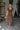 Teagan Brown Ruffle Midi Dress - full body back view