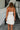 Grace Natural Flare Mini Dress- close up back view