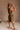 Lena Olive Green Cinched Mini Dress- full side view