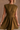 Lena Olive Green Cinched Mini Dress-close up front view