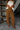 Kyla Camel Brown Wide Leg Pants - front view