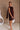Brenna Brown Scarf Draped Mini Dress- frontal side view