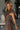 Teagan Brown Ruffle Midi Dress - upper body side view