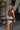 Sloane Brown & Natural Polka Dot Lace Tank- side view
