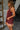 Maya Brown Multi Mini Dress- close up side view