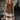 Sloane Brown & Natural Polka Dot Lace Tank- front view