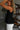 Amora Black Chain Detail Tank Top - close side view