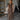 Teagan Brown Ruffle Midi Dress - full body front view