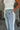 Risen: Loren Side Contrast Drawstring Jeans - close up