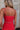 Adaline Red Scalloped Tank Top - back view