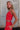 Adaline Red Scalloped Tank Top - side view