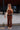 Nina Brown & Black Striped Pants - full body front 