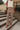 Alana Brown & Cream Stripe Wide Leg Pants- front full view