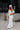 Lucia White Wide Leg Pants- frontal side view