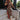 Ember Brown Leopard & Red Barrel Pant- full body view