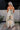 Hadley Sage Multi Floral Midi Dress- full back view