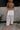 Jade Cream Lace Drawstring Pants- front view