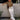Jade Cream Lace Drawstring Pants- full body view