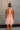 Alexi Orange Gingham Halter Mini Dress - back view
