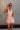 Alexi Orange Gingham Halter Mini Dress - front view
