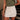 Mandie Cream Denim Skort -  front view