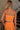 Adaline Orange Scalloped Tank Top - back view