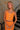 Adaline Orange Scalloped Tank Top - front view