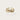 Raelyn Gold & Rhinestone Double Band Ring - floating flat lay